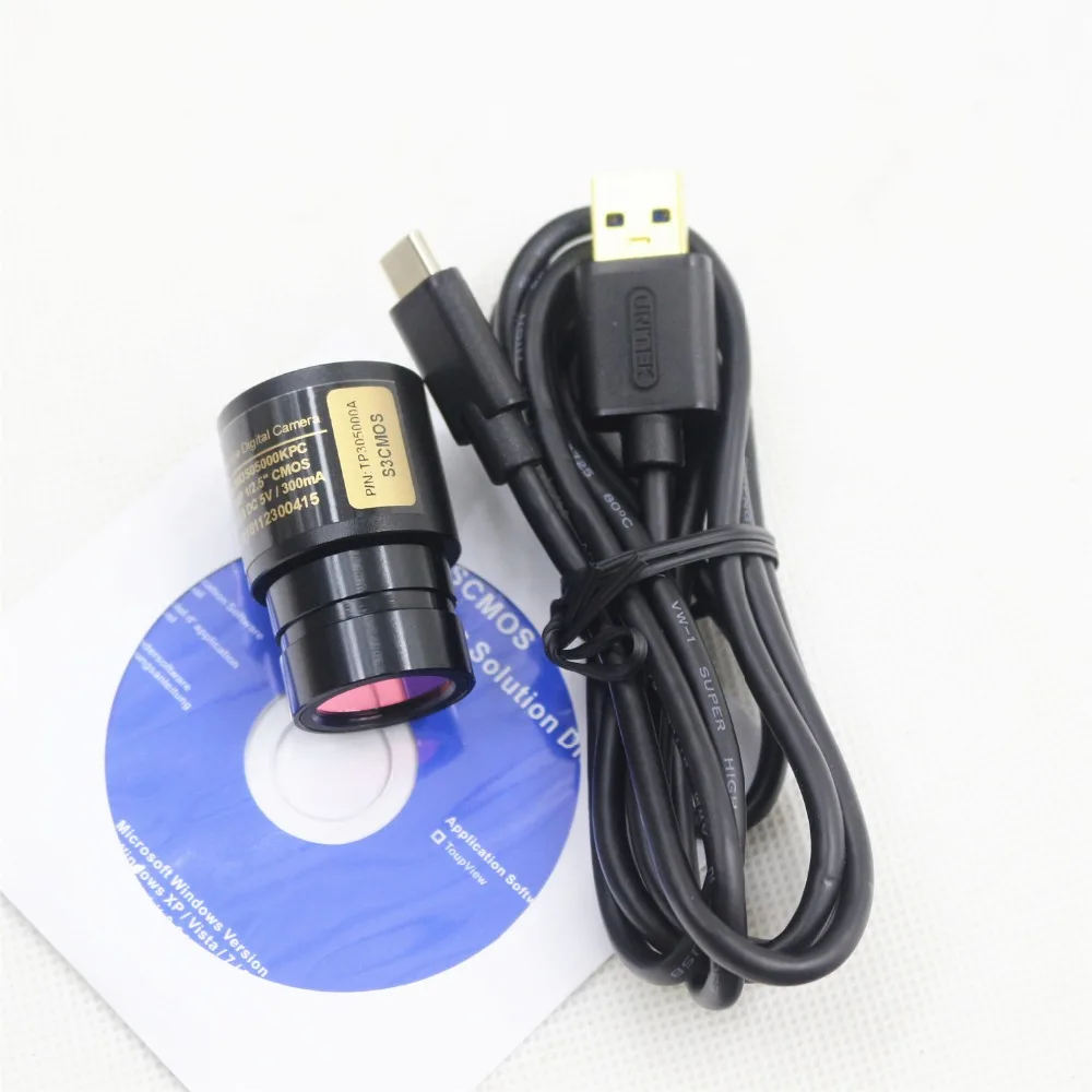 

AMDSP Free Shipping USB 2.0mp Eyepiece Camera Biological Stereo Microscope Image Capture Industrial Electronic Eyepiece
