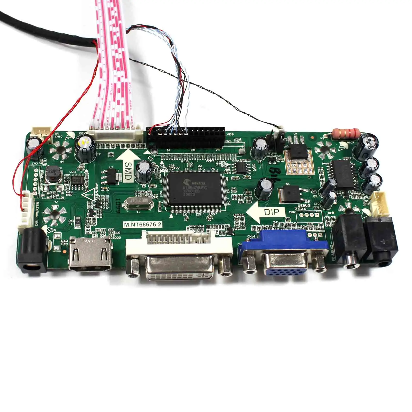 HDMI VGA DVI LCD Controller Board For 8.9/" B089AW01 N089L6 LP089WS1 LCD Panel