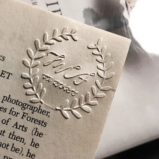 aliexpress com buy custom embosser stamp free shipping notary