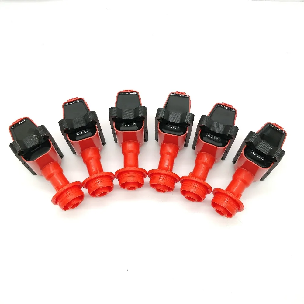 6 IGNITION COIL PACKS & SPARK PLUGS for R31 C33 A31 RB20DET LAUREL