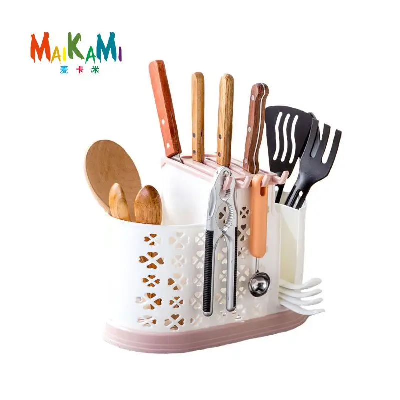 

Kitchen Chopsticks Cage Spoon Storage Box Storage Rack Fast Draining Water Cutlery Sponge Holder Dish Multifunction Rack