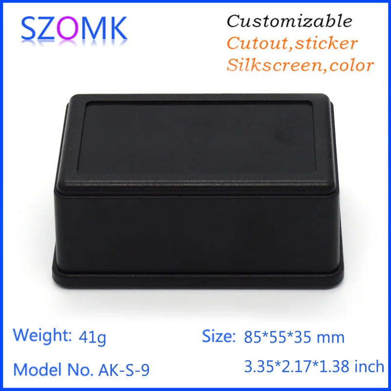 plastic enclosure for electronics control box szomk diy enclosure junction box plastic housing small abs instrument enclosure distribution box black plastic box enclosure electronics case  (7).jpg