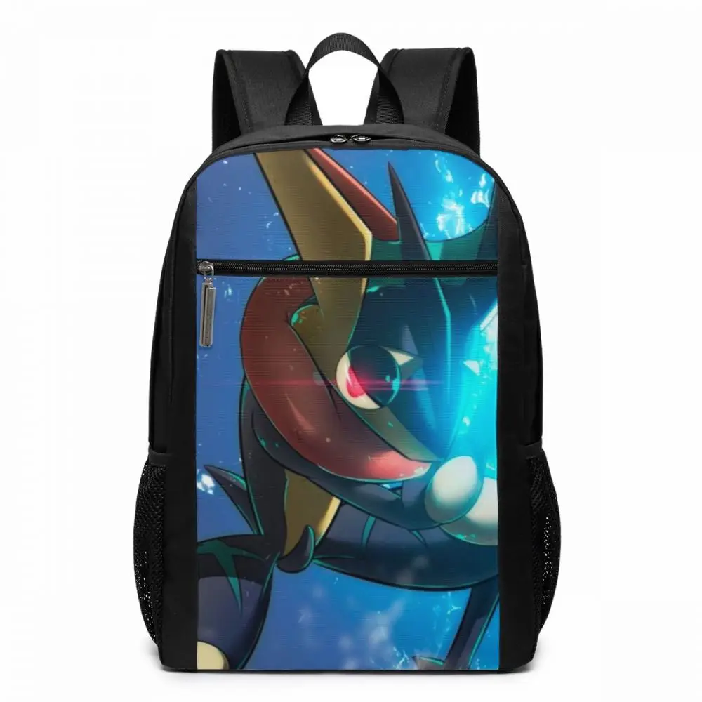 Рюкзак Pokemon Greninja Says Hi рюкзаки подростковый узор сумка трендовая Мужская и женская Высококачественная Спортивная Мульти сумки с карманами - Цвет: Greninja Pokemon