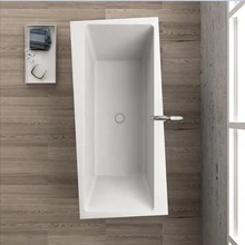 1760x800x580 мм квадратный камень твердая поверхность ванны каменная Ванна 65112-1130