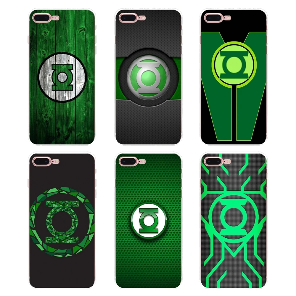 Silicone Phone Shell Cover Comic Green Lantern logo For Huawei Honor 5A LYO-L21 Y6 II Compact Y5 2 Y5II Mate 10 Lite Nova 2i 9i |