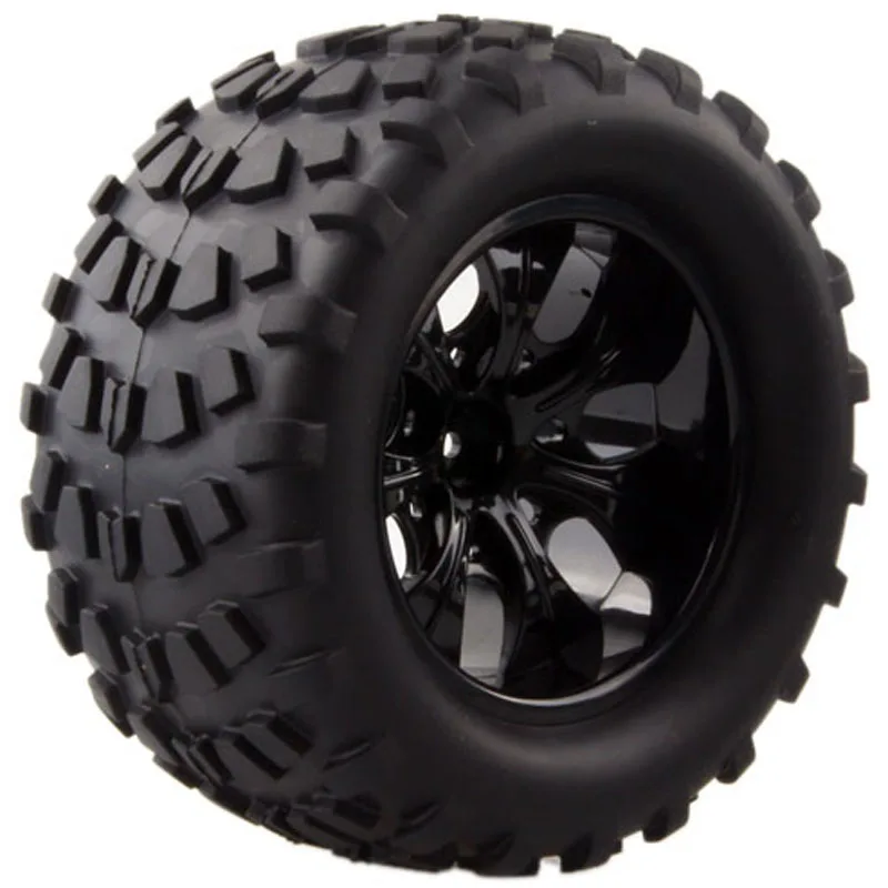 

4Pcs 1:10 Big foot tires truck tires for 94111 94188 94108 HPI Truck tires fit for hsp1:10 88035