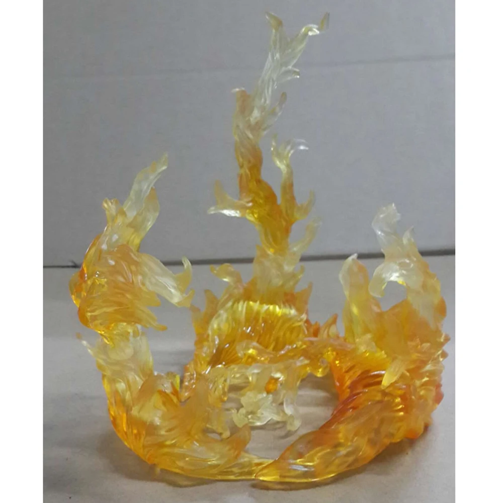 S.H.Figuarts Tamashii EFFECT BURNING FLAME Yellow Figma Kamen Rider Saint Seiya