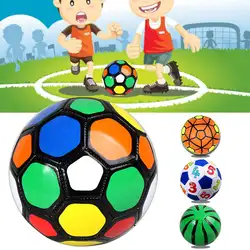 Детская футбольная износостойкая мягкая кожа надувной футбольный мяч тренировочный мяч