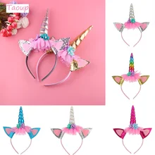 Taoup 1pc Cute Unicorn Headband Birthday Party Decors Kids Unicorn Party Favors Baby Shower Girls Unicornio Birthday Decor Balon Taoup 1pc Cute Unicorn Headband Birthday Party Decors Kids Unicorn Party Favors Baby Shower Girls Unicornio Birthday Decor Balon