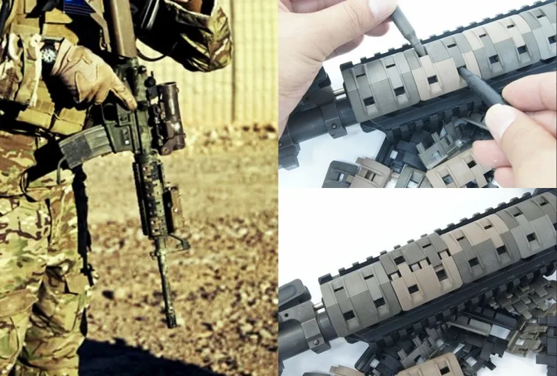 Элемент Airsoft тактический Rail Панель Handguard Обложка крепление аксессуары EX294