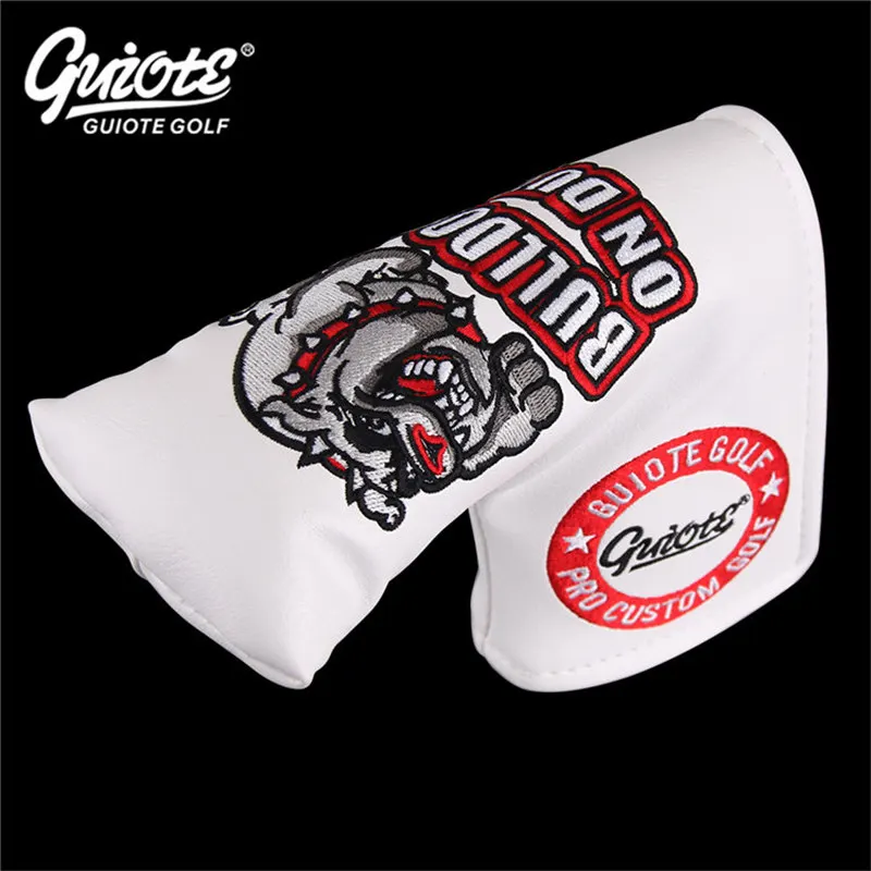 [3 цвета] Bulldogs On Duty Golf Blade Putter покрытие из синтетической кожи Для Гольфа Головные уборы спортивные аксессуары для гольфа новинка подарок