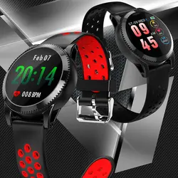 Спортивные умные часы 1,3 дюймов цветной дисплей экран наручные часы фитнес-трекер монитор сердечного ритма Смарт-часы для IOS Android системы