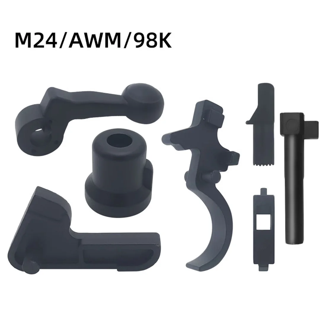 

1/3/5/10 set Metal Pulling Plug And Switch Releaser Accessories Kit For JG M24 / JG 98K / JG AWM Water Gel Beads Blaster - Black