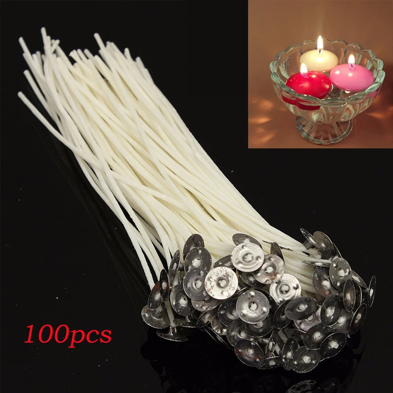 Mechas De Velas De Algodón 50 Piezas 8 Cm | Cuotas Sin Interés