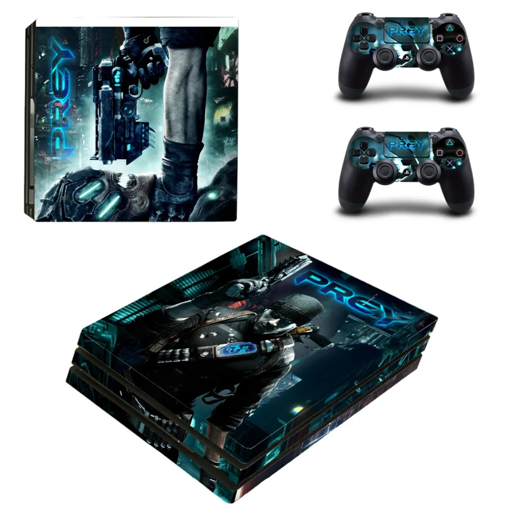 Game Prey Ps4 Pro Skin Sticker And Controllers Ps4 Pro Skin Stickers Decal Vinyl Consoleskins Co