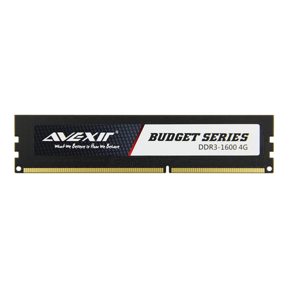 Оперативная память AVEXIR DDR3 4 ГБ/8 ГБ Частота Памяти 1333/1600 МГц 1 5 В Тип интерфейса
