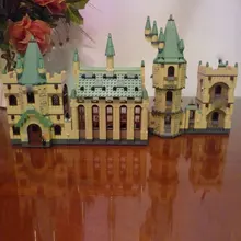 Новинка 16030 Замок Хогвартс 1340 шт креативные фильмы строительные блоки кирпичи совместимые 4842 обучающая игрушка для детей