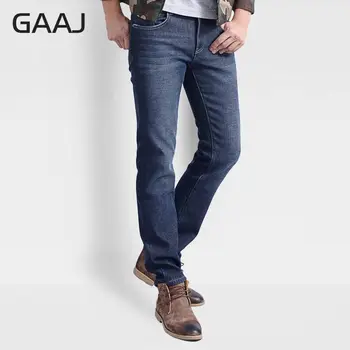 

PROFESSIONAL JEANS STORE Men Jeans Cotton Plus Size High Quality Stretch Blue Straight Slim Jeans For Man Homme Mens