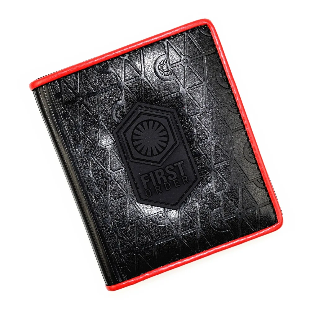 

FVIP PU Leather Men's Short Wallet Star Wars FIRST ORDER Purse With Card Holder Coin Pocket Bi-Fold
