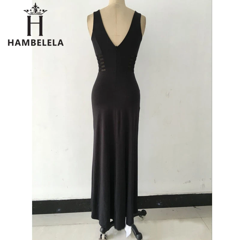 Fashion-2016-New-Sexy-Dress-Club-Wear-Black-Ankle-Length-High-Quality-Long-dress-Elegant-Sleeveless (4)