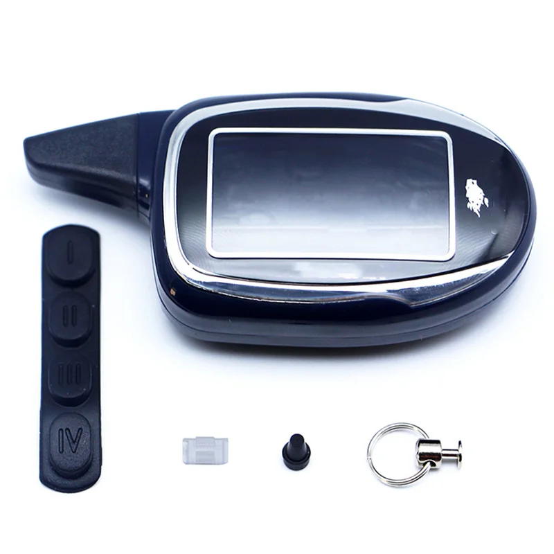 

M7 Keychain Case For Two way car alarm Scher-khan Magicar 7 Case keychain two way car remote controller Key Fob Chain