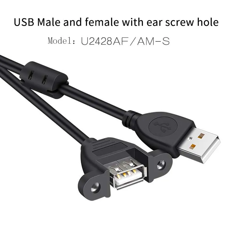 USB Удлинительный кабель Super speed USB 2,0 кабели для мужчин и женщин 1 м 1,5 м 2 м 3 м Синхронизация данных USB 2,0 удлинитель шнур-удлинитель - Цвет: Type 5