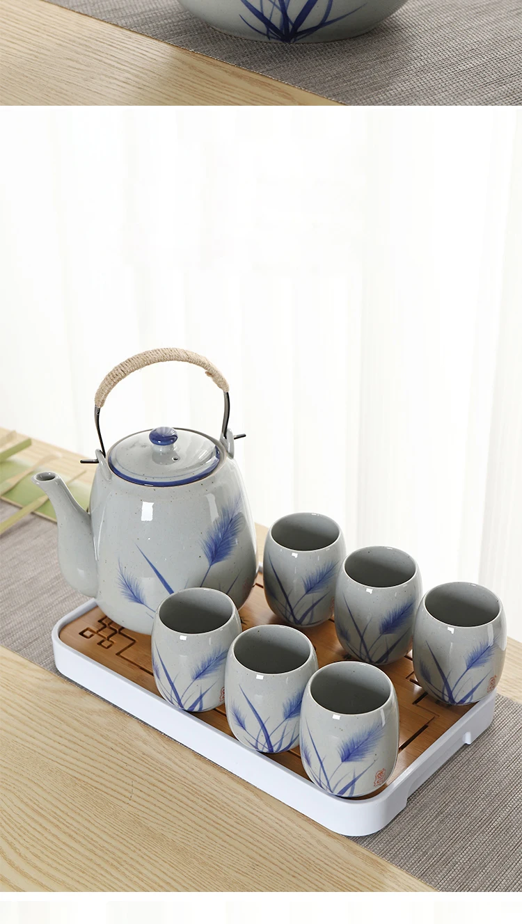 TANGPIN большие основные характеристики керамики чайник Китайский заварочный чайник кунг-фу чайный сервиз набор