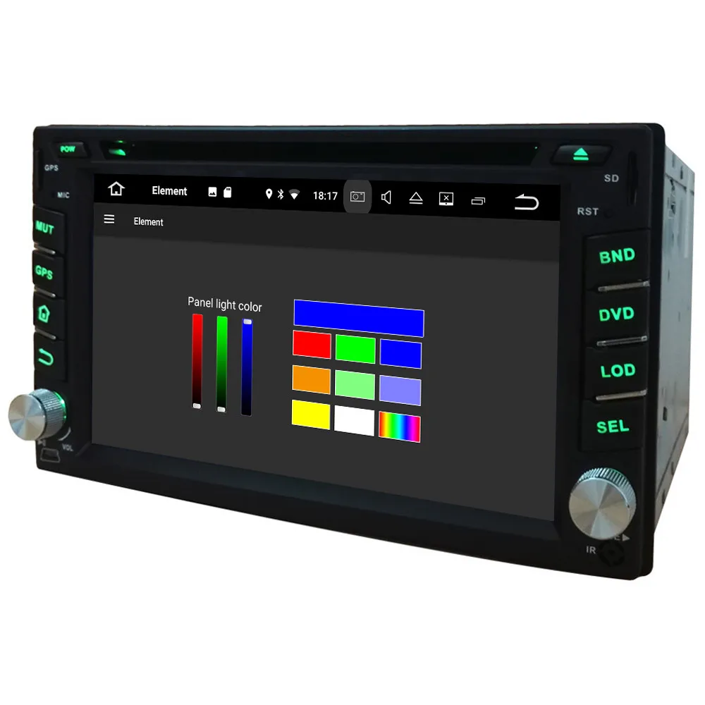 Discount KLYDE Octa Core 4G Android 8 4GB+32GB 2Din Universal Car DVD Player GPS For Nissan Tiida X-trail Sunny Patrol Versa Micra Navara 3