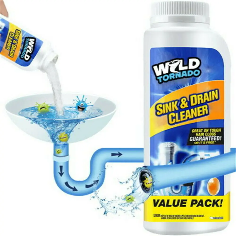 

Super Useful Household Powerful Sink Drain Cleaner Portable Powder Cleaning Tool