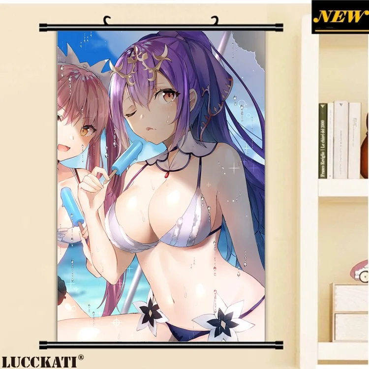 20 bikini cleavage fate_grand_order fou_(ssqseeker) medb_(fate_grand_order) scathach_skadi swimsuits_副本