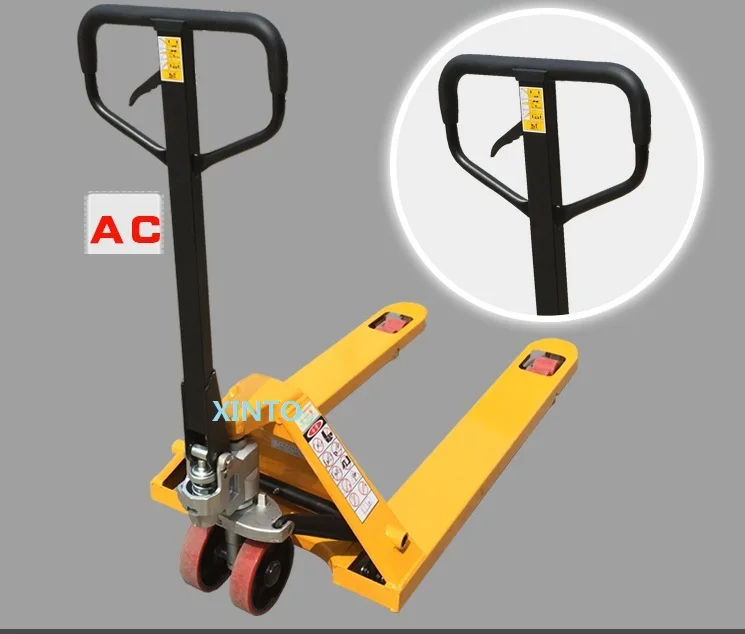 1T---3T, Forklift manual hydraulic pallet truck carrier, lengthened cattle tray Truck