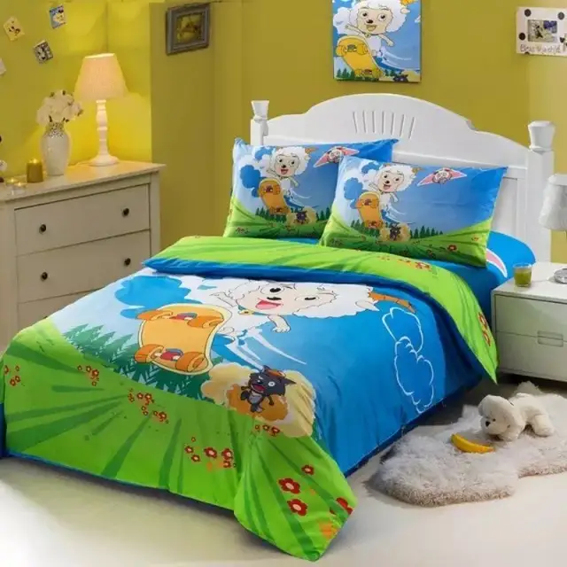 Children 3d Bedding Set Minecraft Creeper Kids Bed Set Twin Full