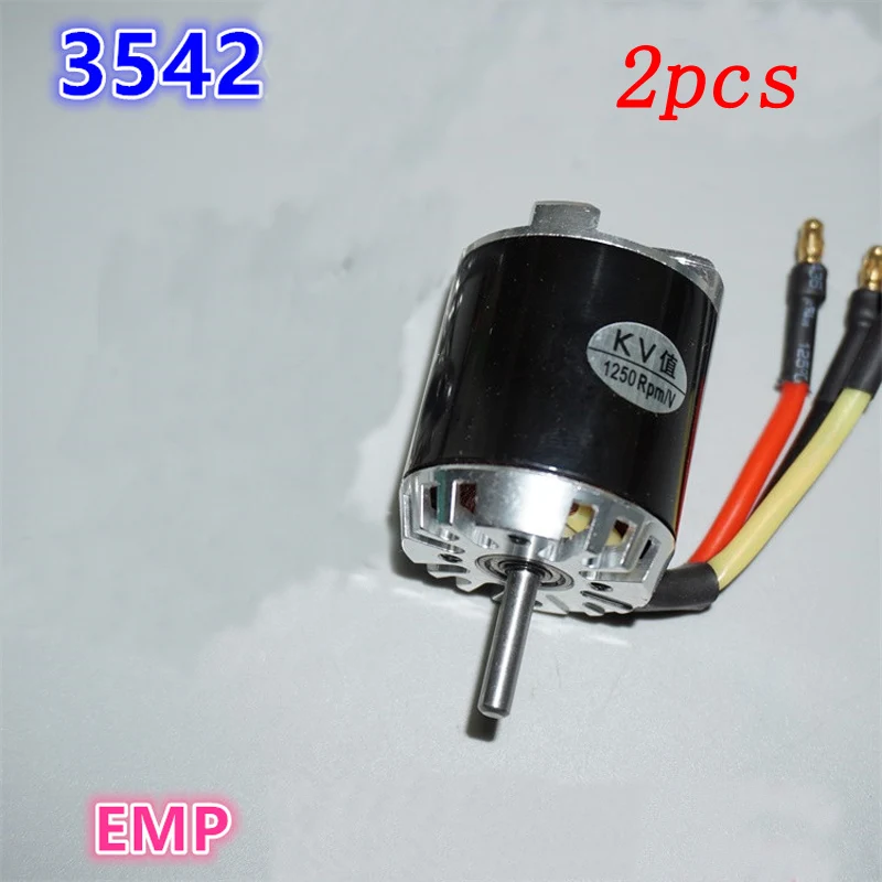

2pcs RC Model Aircraft SK3542 Outrunner Brushless Motor KV1250 KV1000 Outer-runner EMP 3542 Motor 12V 15000RPM Large Power Motor