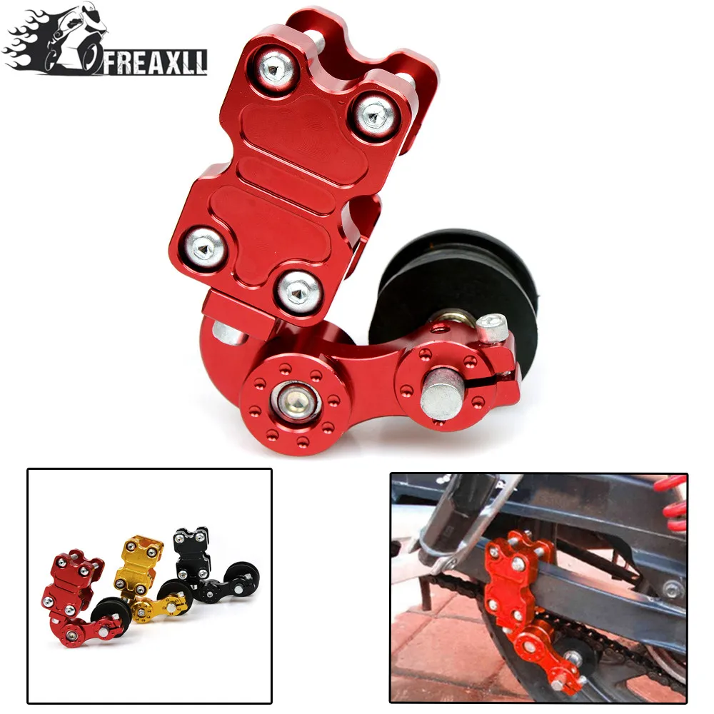 

Hot motorcycle Chain Tensioner Chain adjuster Bolt on Roller Adjust FOR KTM 1190 Adventure/R Super Adventure 1290 690 Duke/SMC