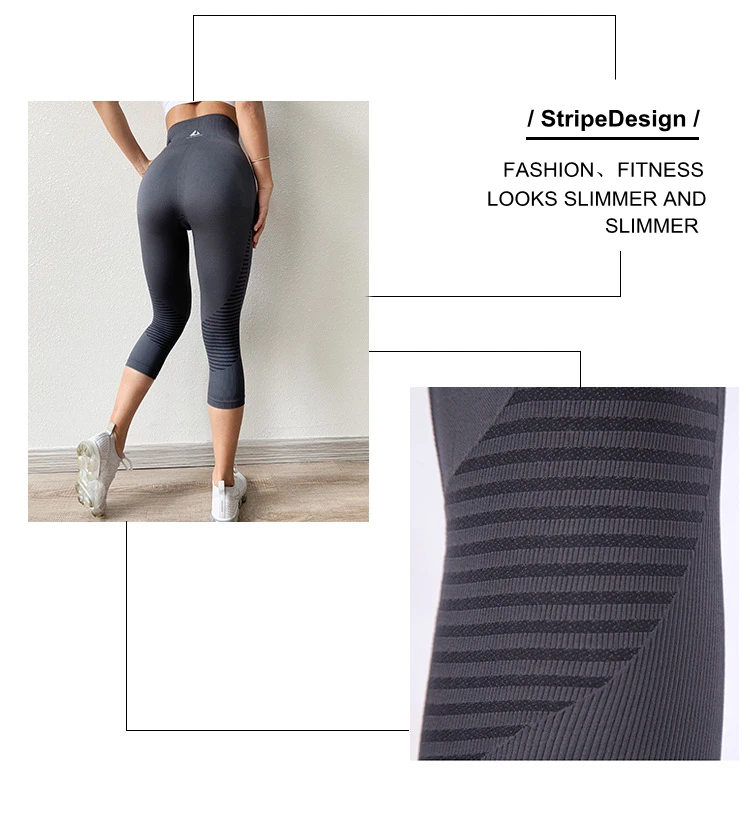 Details about   Women Yoga Pants Stretch US Gym High Waist Fitness Sport Sanded Cotton Drilling 