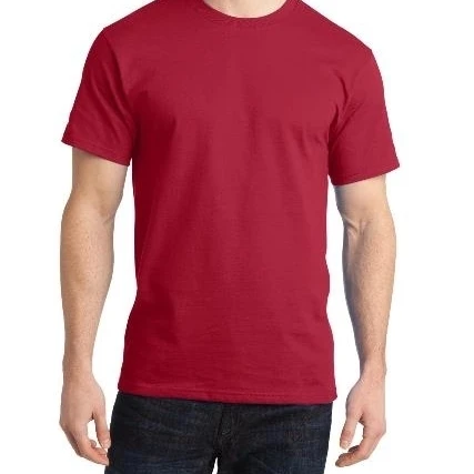 Port & Company PC150 Mens Ring Spun Cotton Tees Red - Small (1)