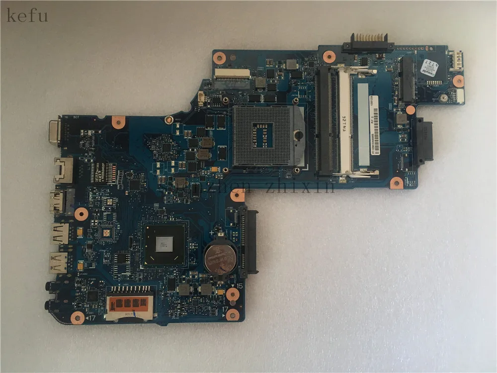 KEFU Para toshiba satellite C850 C850D L850 L850D Laptop motherboard H000052360 SLJ8C HM76 DDR3 mainboard Teste boa