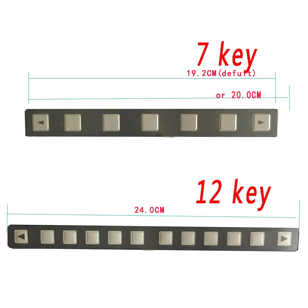A98L-0001-0519 ЧПУ HMI мембранные кнопки для клавиатуры для Fanuc машина операторская панель 7 ключ или 12 ключ, дешевая