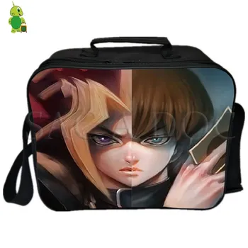 

Yu-Gi-Oh! Mutou Yugi Kaiba Split Lunch Bag Fresh Keeping bag Insulation Thermal Lunch Bag Icepack Women Men Picnic Bag