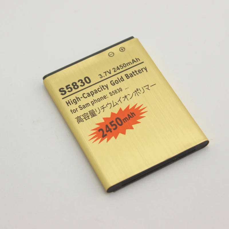 S5830 EB494358VU Батарея для samsung Galaxy ACE GT S5660 S5670 S7510 i619 i569 S5830i S5838 S7500 1350 мА-ч | Мобильные