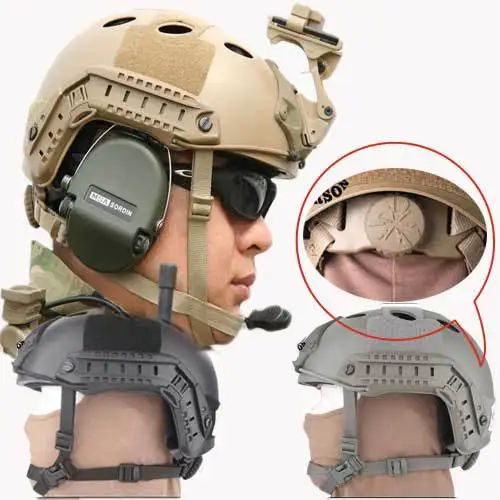 

Deluxe Edition EMERSON FAST Helmet PJ TYPE adjustable Protective Helmet Pararescue Jump Helmet