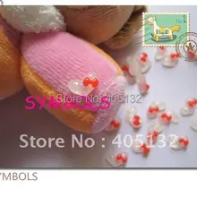 Rc-8-1 200 шт./пакет красный лук Смола Блеск он Книги по искусству Дизайн ногтей украшение мобильного телефона украшения