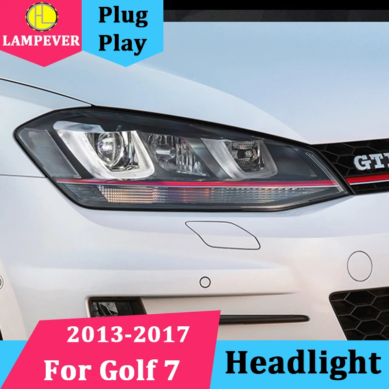 Car Headlight GTI Design Head Lamp for VW Golf 7 Headlights Golf7 Mk7