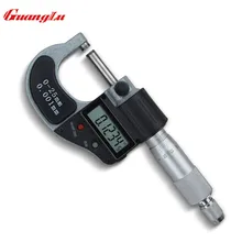 On sale Outside Digital Micrometer 0-25mm/0.001 mm/inch Electronic Stainless Steel Gauge Calipers Measuring Tools