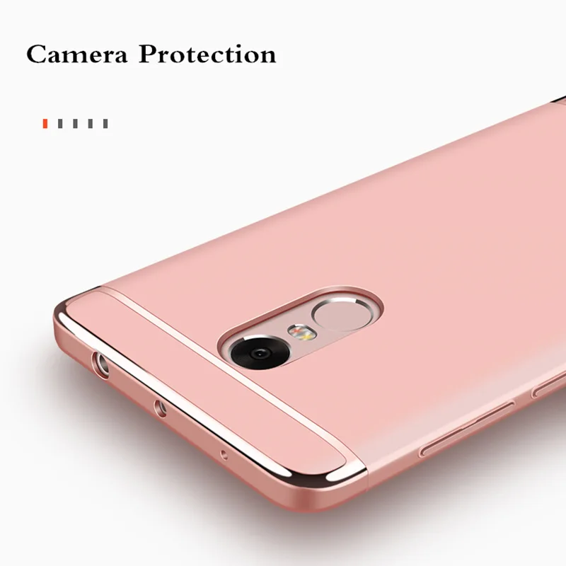 Case for Xiaomi Redmi Note 4 4x 5 6 7 Pro 4A 4X 5A 6A S2 Cover Luxury 3 In 1 Slim Hard Casing for Xiaomi Mi A1 A2 Lite 8 9 SE