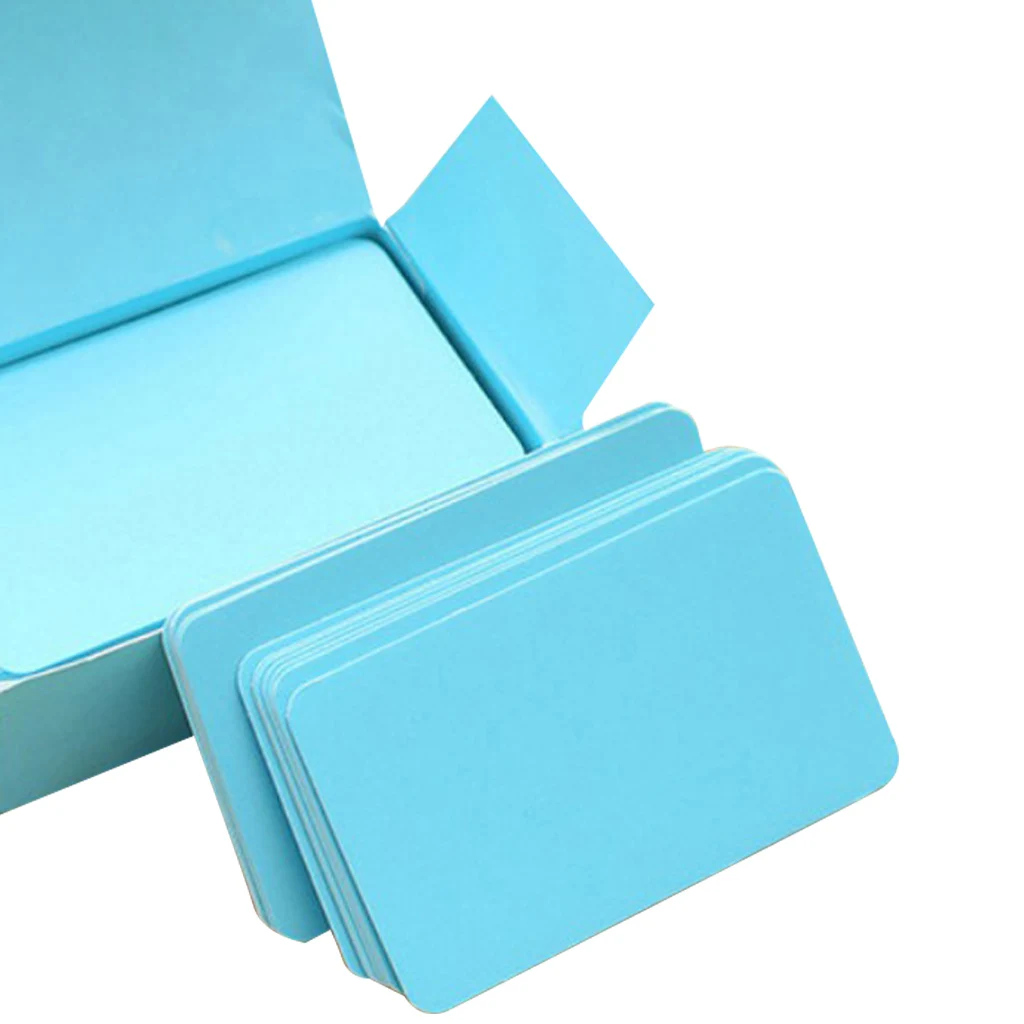 8 Boxes Paper Blank Index Cards, perfect for flash cards, study notes and more
