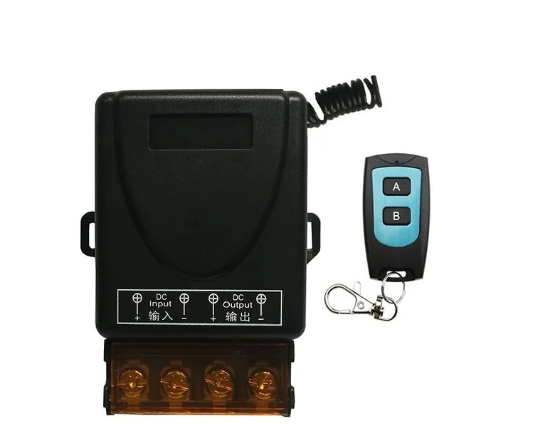 DC12V 24V 36V 48V 1CH 30A реле Радио контроллер RF беспроводное дистанционное управление