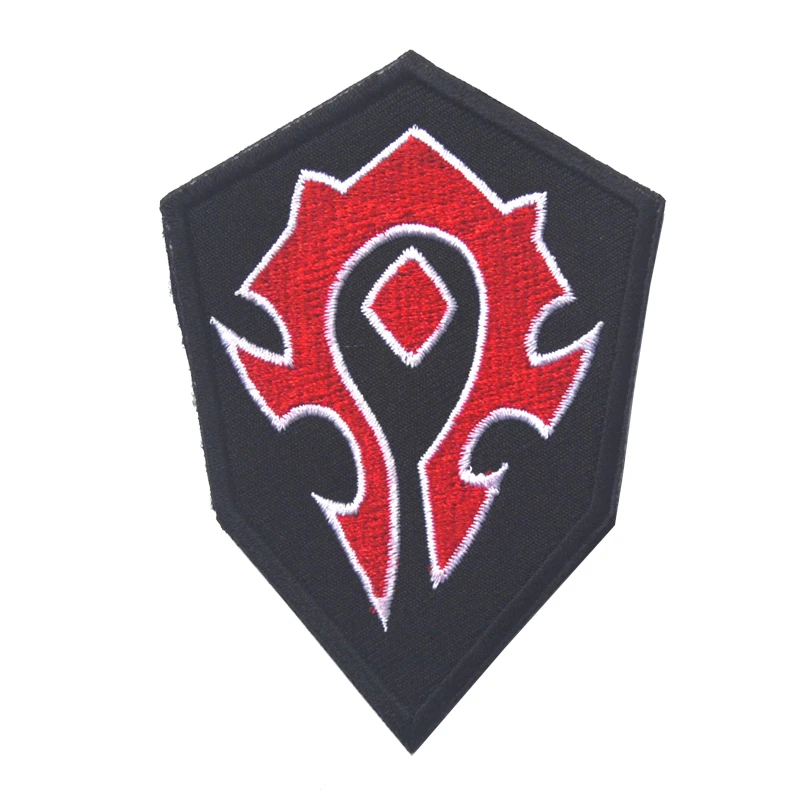3 шт. WOW World Alliance/Horde Forces Camp сторонняя нашивка с надписью DIY Высококачественная
