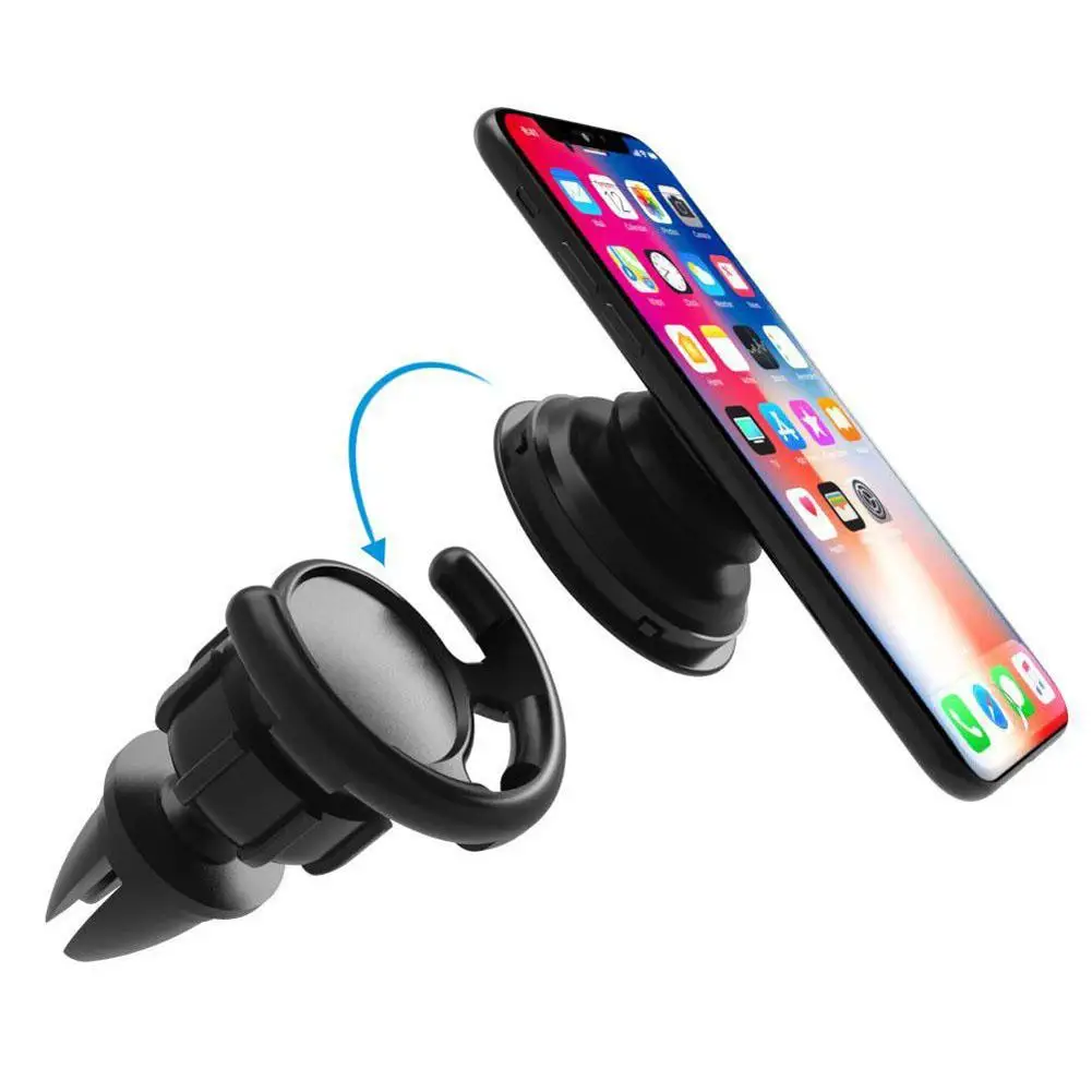 

Car Mount Clip Air Outlet 360 Degrees Rotation Portable Cross-shaped Clip Airbag Bracket For Pop Stand Socket Car Accessories