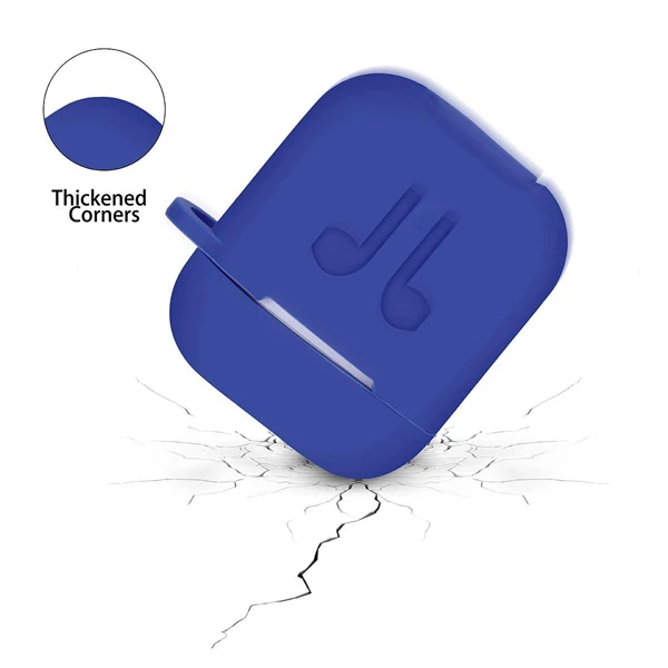 Blue Case Coolaxy Cl1 аксессуары для Apple Airpods чехол ушной крючок для Air Pods Apple наушники для Airpods пластиковый чехол аксессуар крышка - Цвет: Blue Case